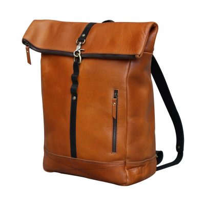 LuxeLeather Genuine Leather Laptop Bag – Premium Business Essential