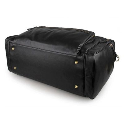Heritage Craft Leather Overnighter – Classic Overnight Travel Bag
