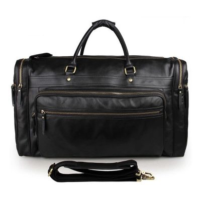 Heritage Craft Leather Overnighter – Classic Overnight Travel Bag