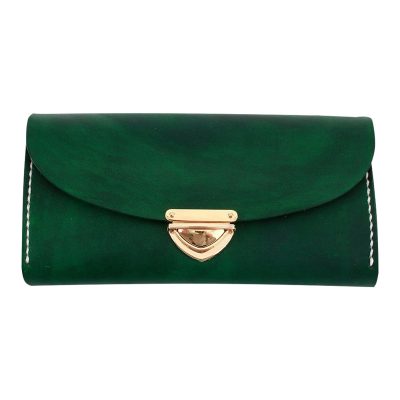 Emerald Essence Women’s Wallet – Elegant RFID-Blocking Organizer