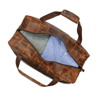 Nomad Craft Joey Leather Duffel – Rustic Style, Modern Travel