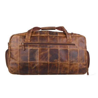 Nomad Craft Joey Leather Duffel – Rustic Style, Modern Travel