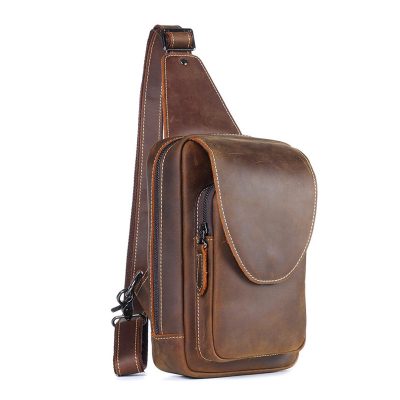 Kennedy Classic Leather Shoulder Bag – Timeless Everyday Carry