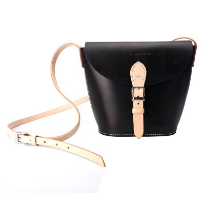 NauticalTide Navy Leather Sporran Bag