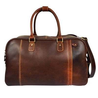PrestigeCraft Men’s Deluxe Travel Bag – Sophisticated Style for Elite Journeys