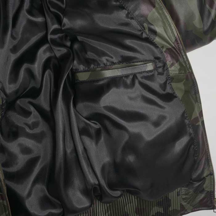 men's aviator leather jacket