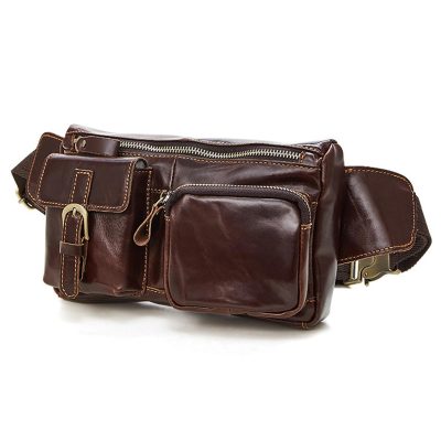 Heritage Leather Hip Pack – Vintage Style, Modern Function
