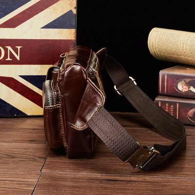 Heritage Leather Hip Pack – Vintage Style, Modern Function