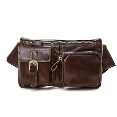 Heritage Leather Hip Pack – Vintage Style, Modern Function
