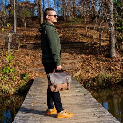 EliteCraft Perfect Leather Messenger Bag – Executive Class Meets Everyday Function