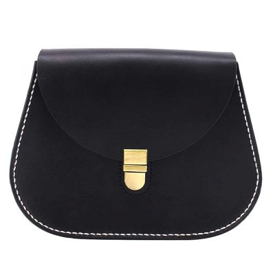 Zamora Sleek Leather Crossbody Bag
