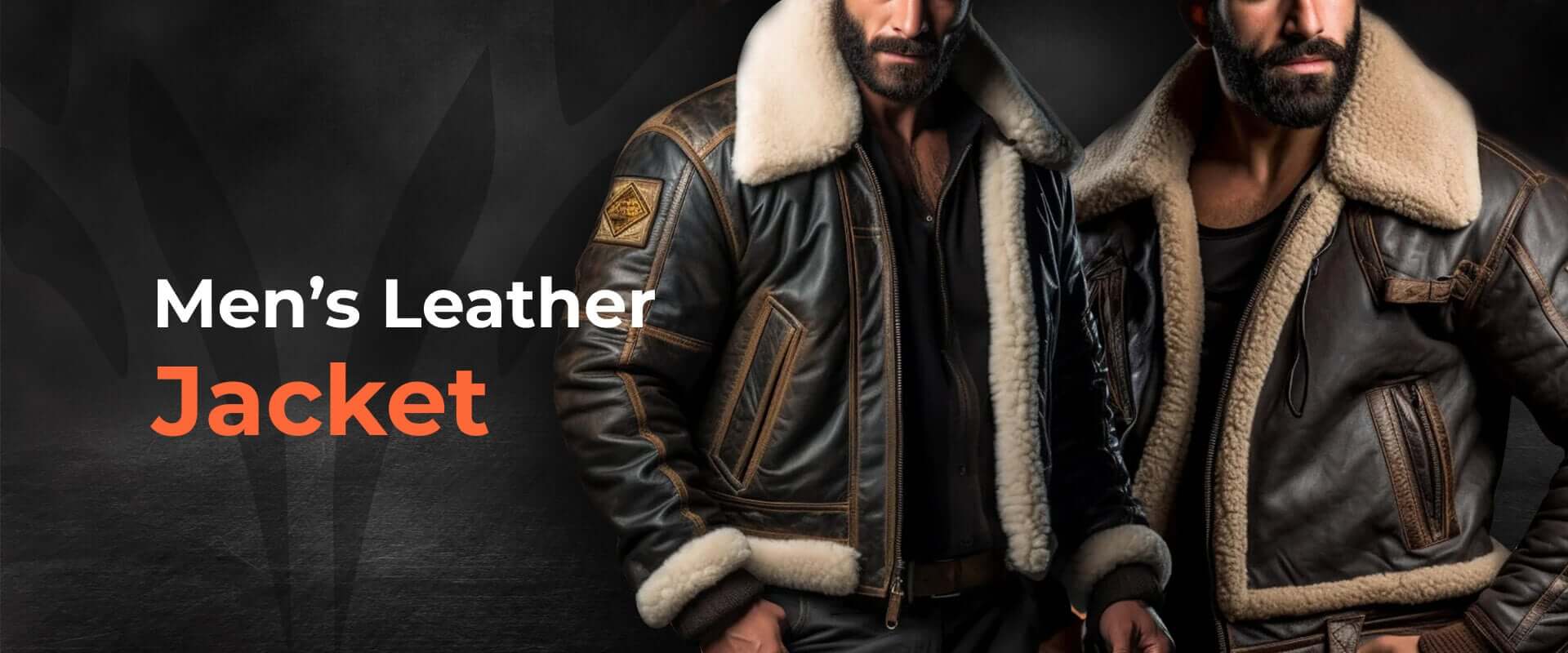 Shearling Leather Jacket For Men And Women USA