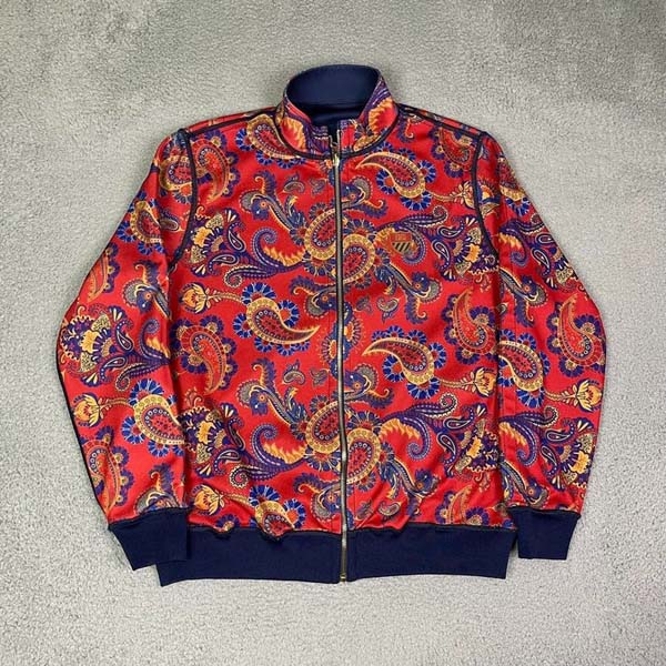 Fresh Prince-inspired varsity jacket with vibrant colors