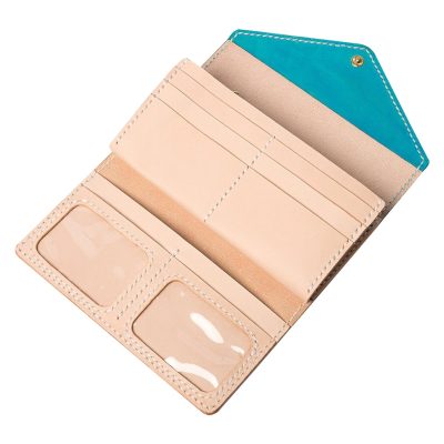 ColorFusion Bifold Pocket Wallet – Vibrant Leather Organizer