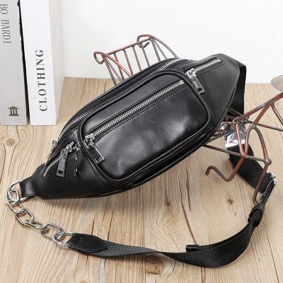 Wren Leather Fanny Pack – Sleek, Minimal, Everyday Ready
